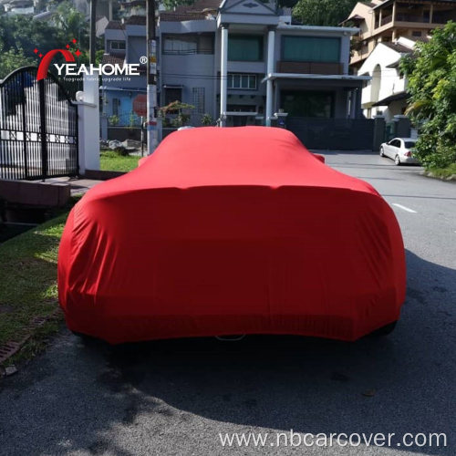 Printing Indoor Car Cover Breathable Car Decoration